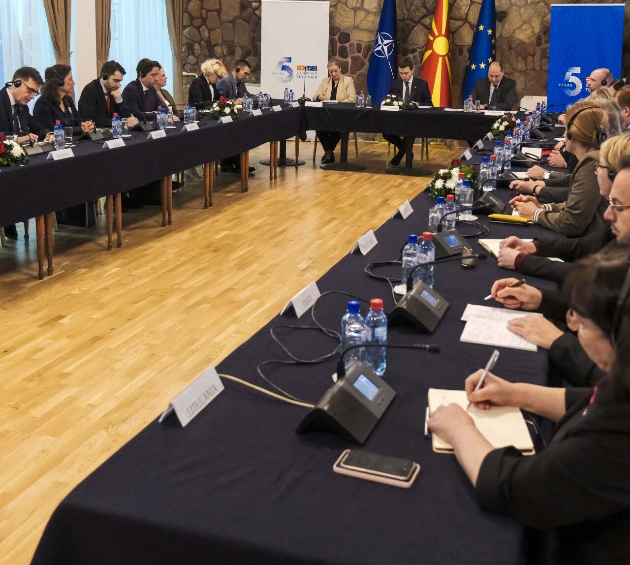 Работен состанок по повод петгодишнината од членството на Северна Македонија во НАТО