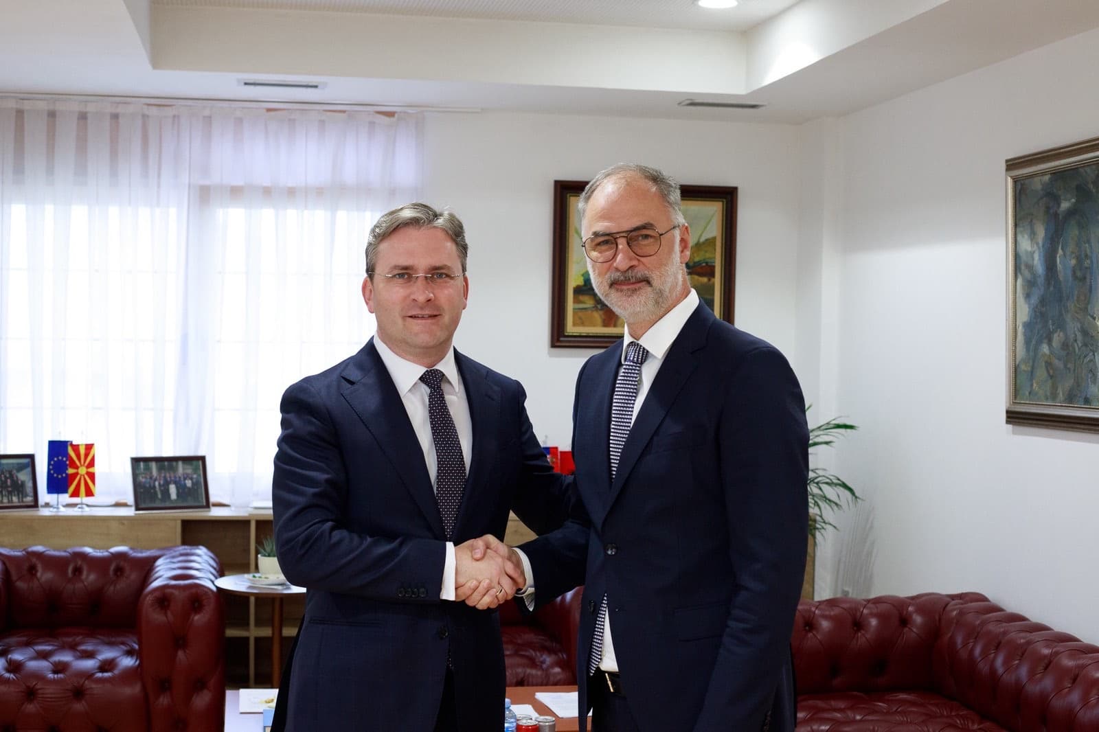 Работна средба меѓу Иван Стоилковиќ и Никола Селаковиќ