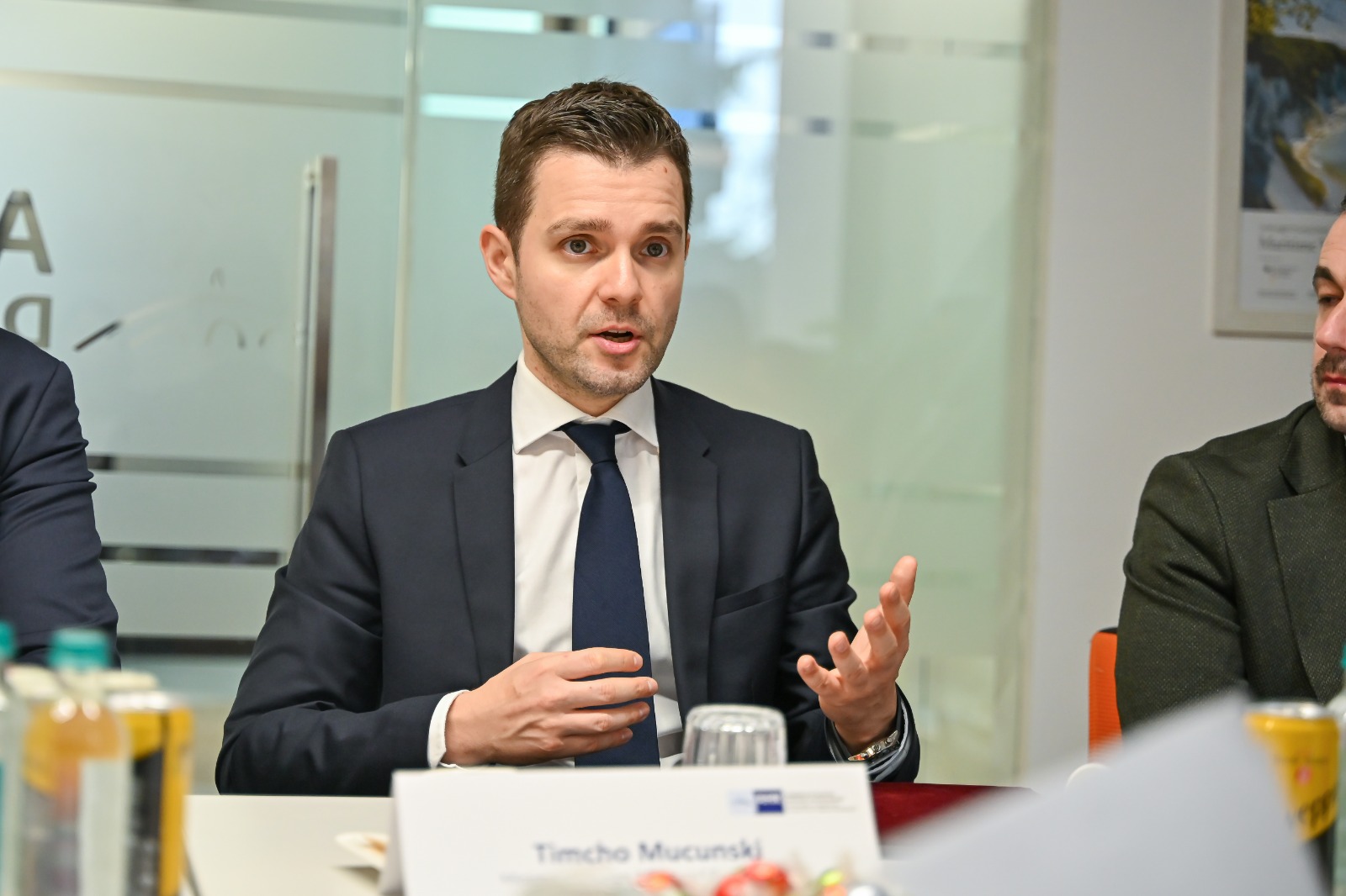 Работна средба на министерот Муцунски со Делегацијата на германското стопанство во Северна Македонија