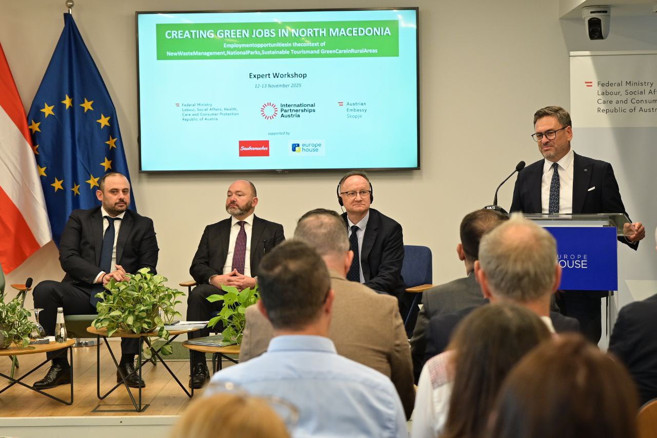 Ристески: Силно сме посветени на процесот на зелената транзиција и систем чии приоритети се еколошка одржливост, социјална правда и економски раст