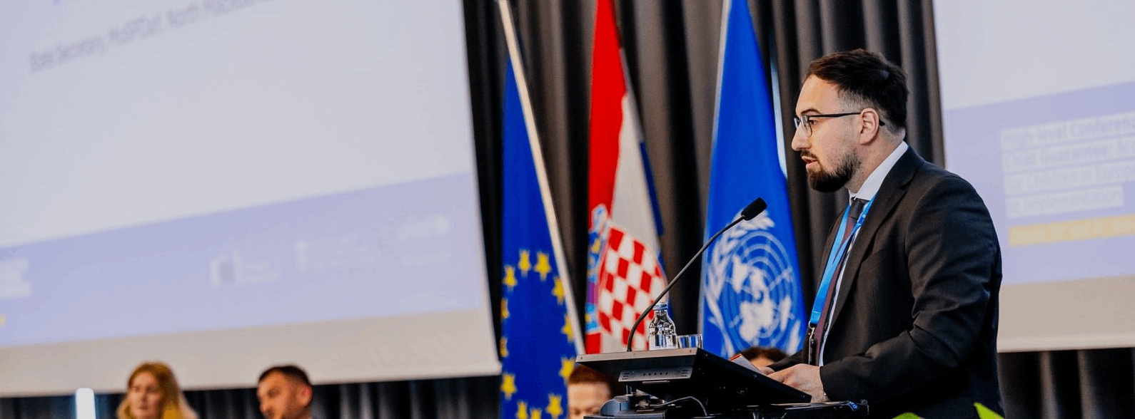  Сабриу од Конференцијата на високо ниво во Загреб: Нашата заедничка одговорност е да обезбедиме ниту едно дете да не остане невидливо за системот