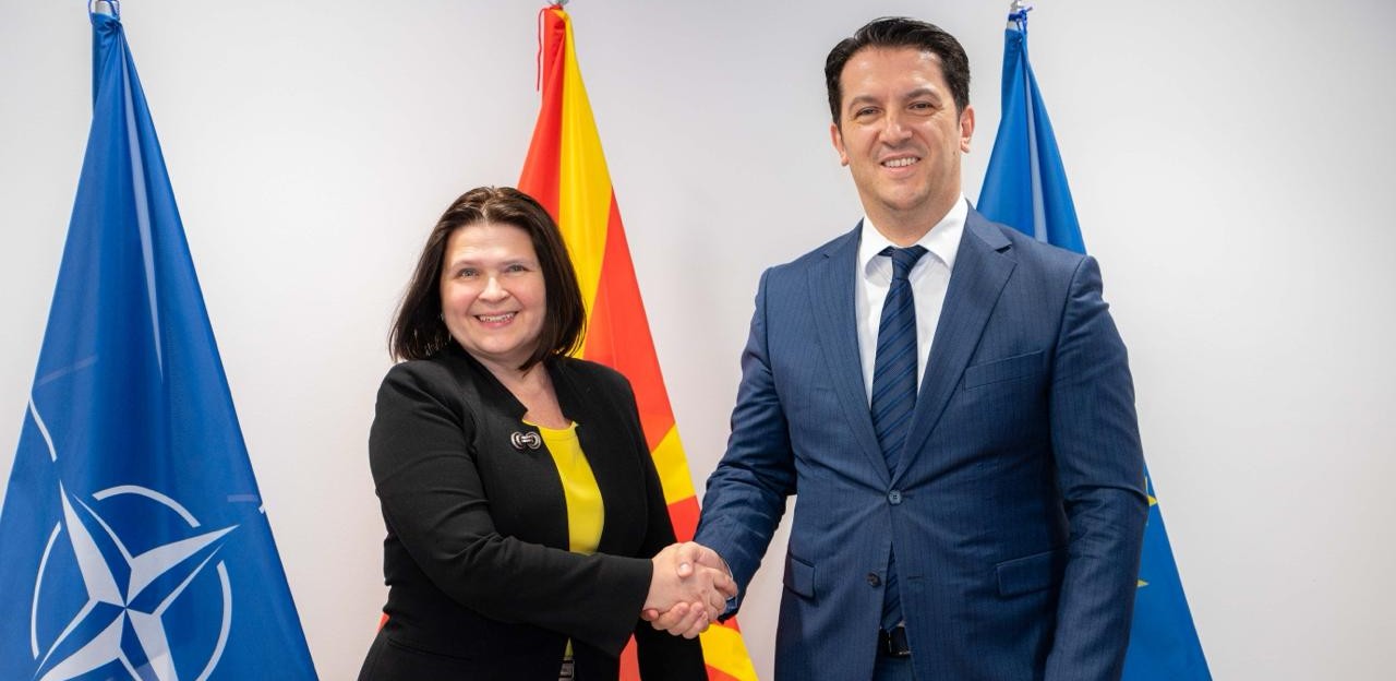 Сали се сретна со амбасадорката на Словачка, Хрицова: Продлабочување на соработката во рамки на Реформската агенда