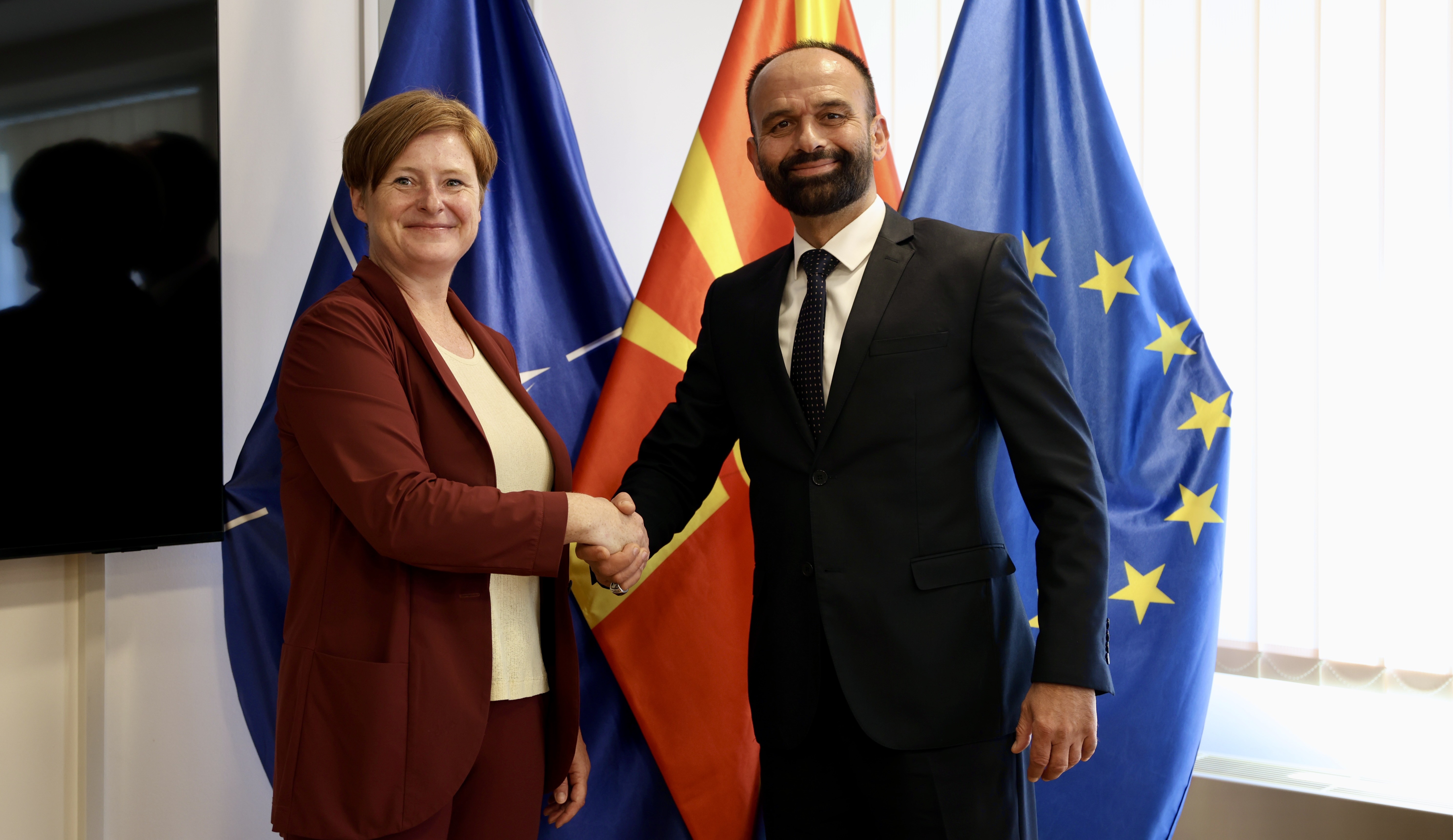 Шасивари : Продлабочување на партнерството со Германија во спроведувањето на реформите во правосудството