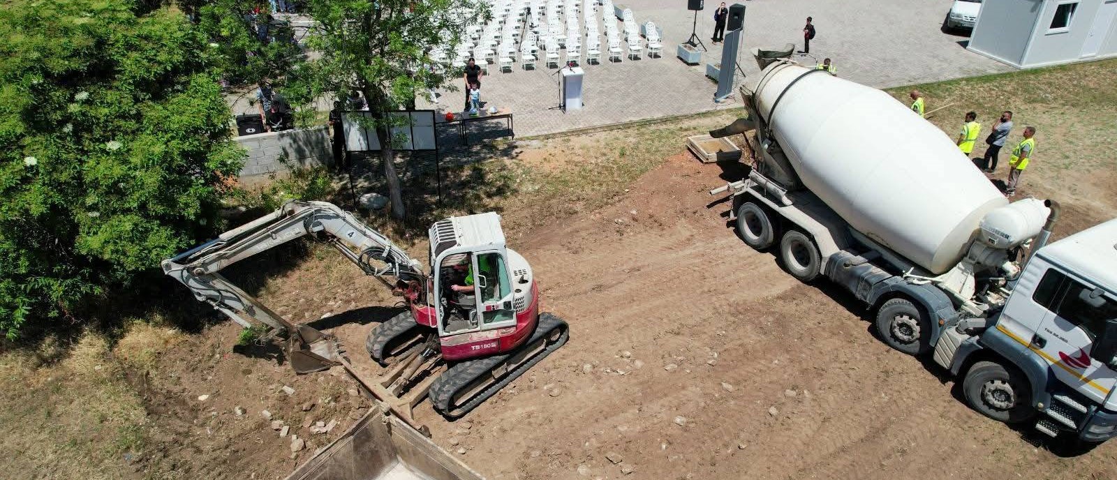 Започна изградбата на спортска сала во ОУ „Дрита“ во Сарај