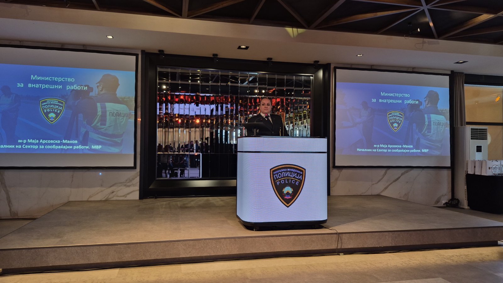 Секторот за сообраќајни работи при МВР учествуваше на настан за зголемување на безбедноста во сообраќајо