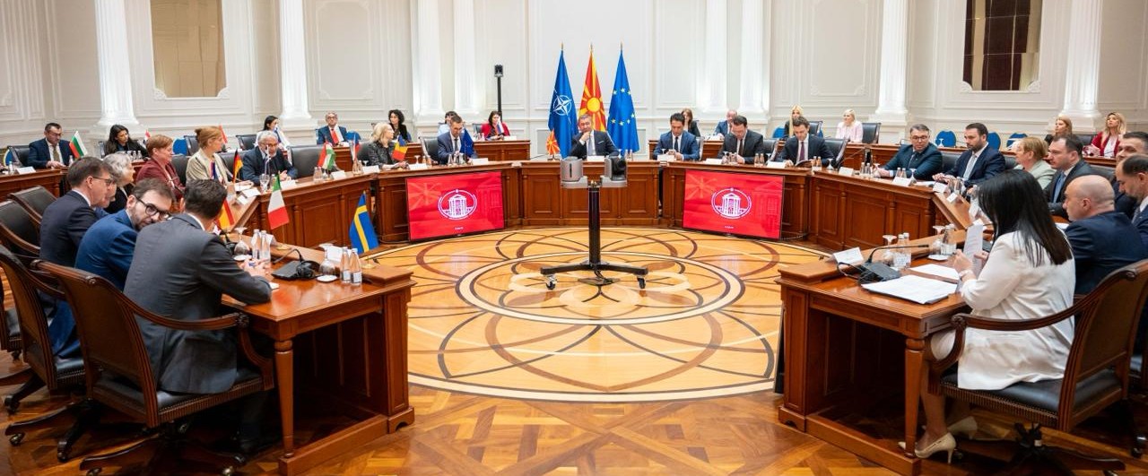 Северна Македонија со значителен напредок во Реформската агенда презентиран пред амбасадорите на ЕУ