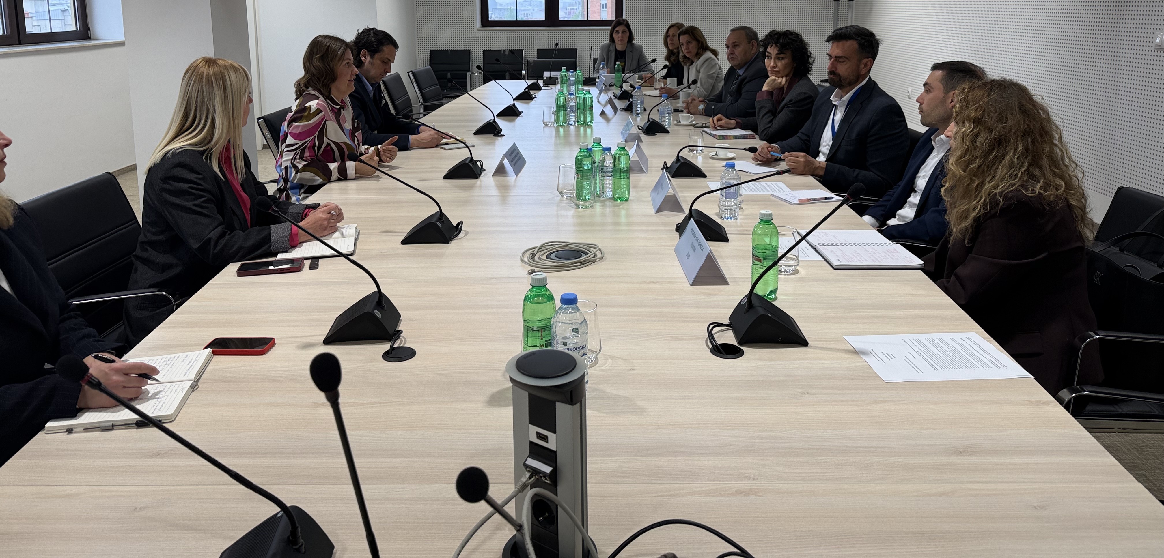 Божиновска на средба со високи претставници на ООН, УНДП и ЕУ: Силна поддршка за енергетска сигурност и реформските процеси 