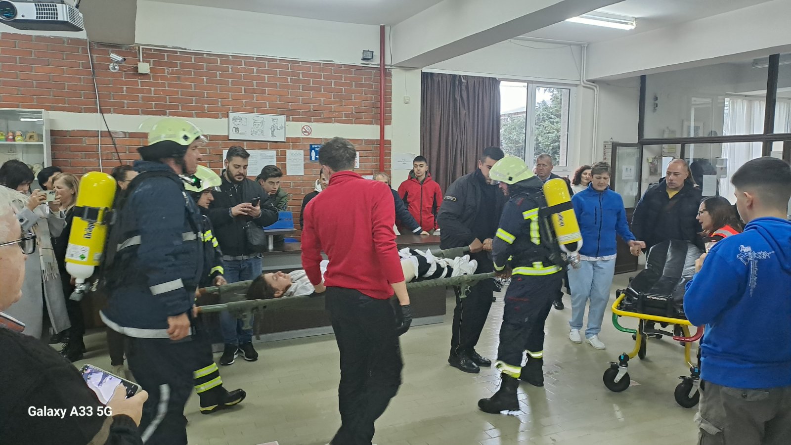 Симулациска вежба во случај на елементарна непогода - земјотрес спроведе ОВР Крушево