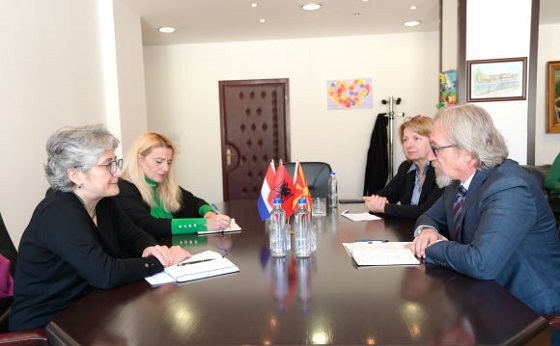 Средба Лимани- Џанел:  Продолжува одличната соработка помеѓу Кралството Холандија и Северна Македонија