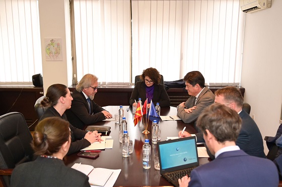 Средба Лимани - Рокас: Поддршката на ЕУ во земјава е од суштинско значење за реализација на политиките од кои придобивка имаат сите граѓани