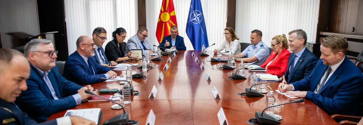 Средба на делегација од Министерството за одбрана со потпретседателот на Атлантскиот совет, Кроениг