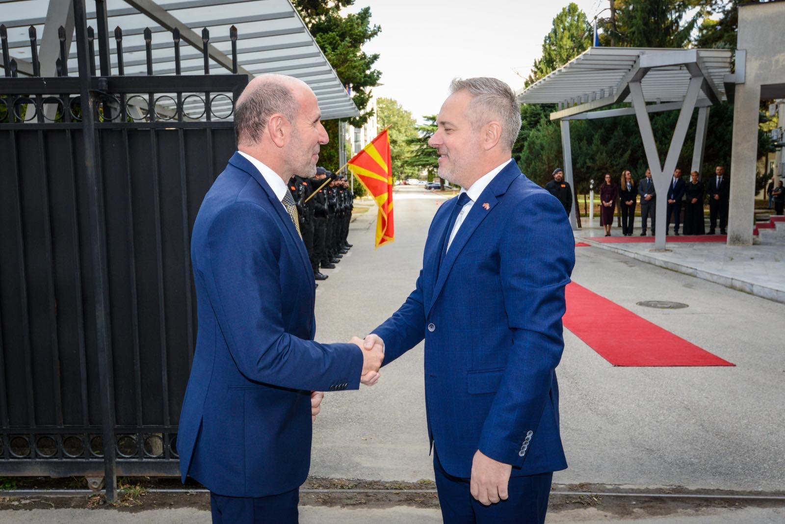 Средба на директорот на БЈБ Александар Јанев со генералниот директор за јавна безбедност на Австрија, Франц Руф