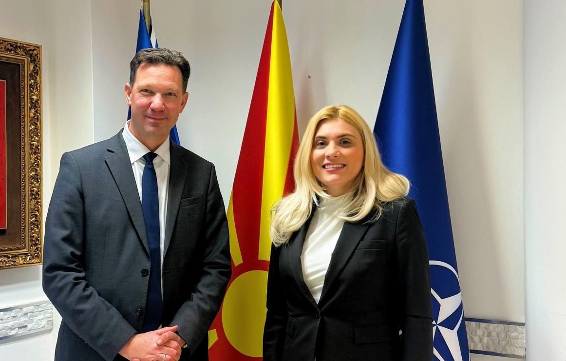 Средба на Државниот секретар г-ѓа Елена Кузмановска Биондиќ со амбасадорот на Кралството Шведска во Република Северна Македонија, НЕ г-дин Ола Сулстром  