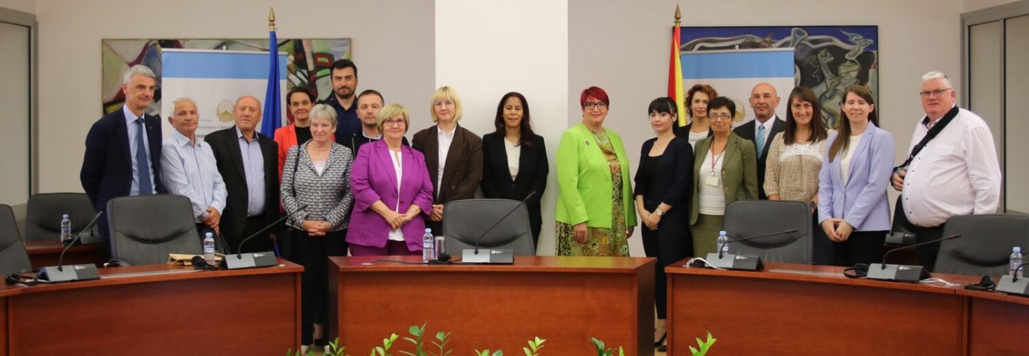 Средба на државниот секретар Матлиоска со претставници на интернационални кредитни унии