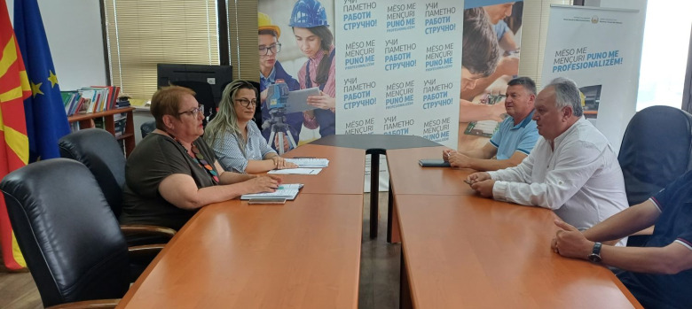 Средба на министерката Јаневска со раководството на СОНК
