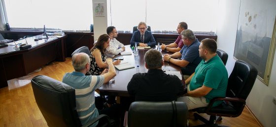 Средба на министерот Лимани со Сојузот на синдикати на Македонија