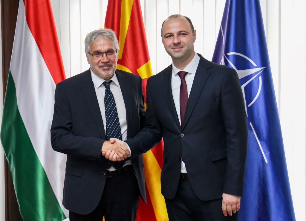 Средба на министерот Мисајловски со амбасадорот на Унгарија, Н.Е. Андраш Клајн