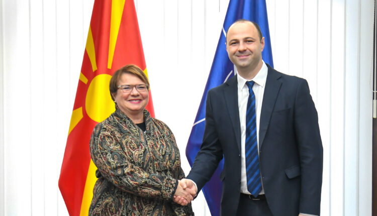 Средба на министерот Мисајловски со израелската амбасадорка Симона Франкел