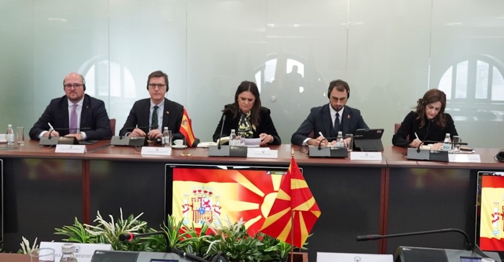 Средба на министерот Муцунски со членовите на Комисијата за надворешни работи на шпанскиот Сенат