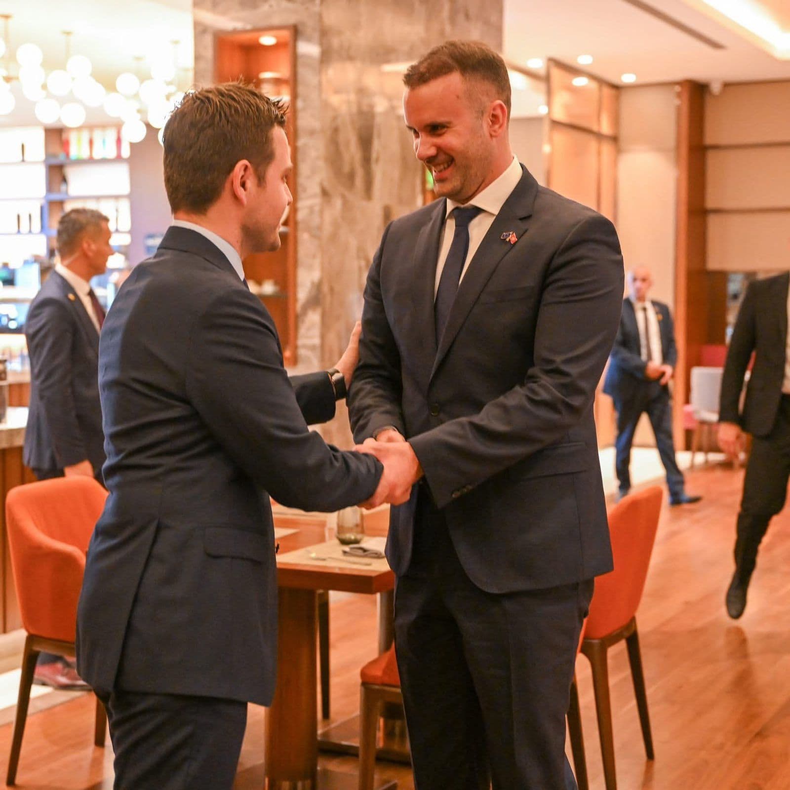 Средба на министерот Муцунски со премиерот на Црна Гора, Милојко Спајиќ