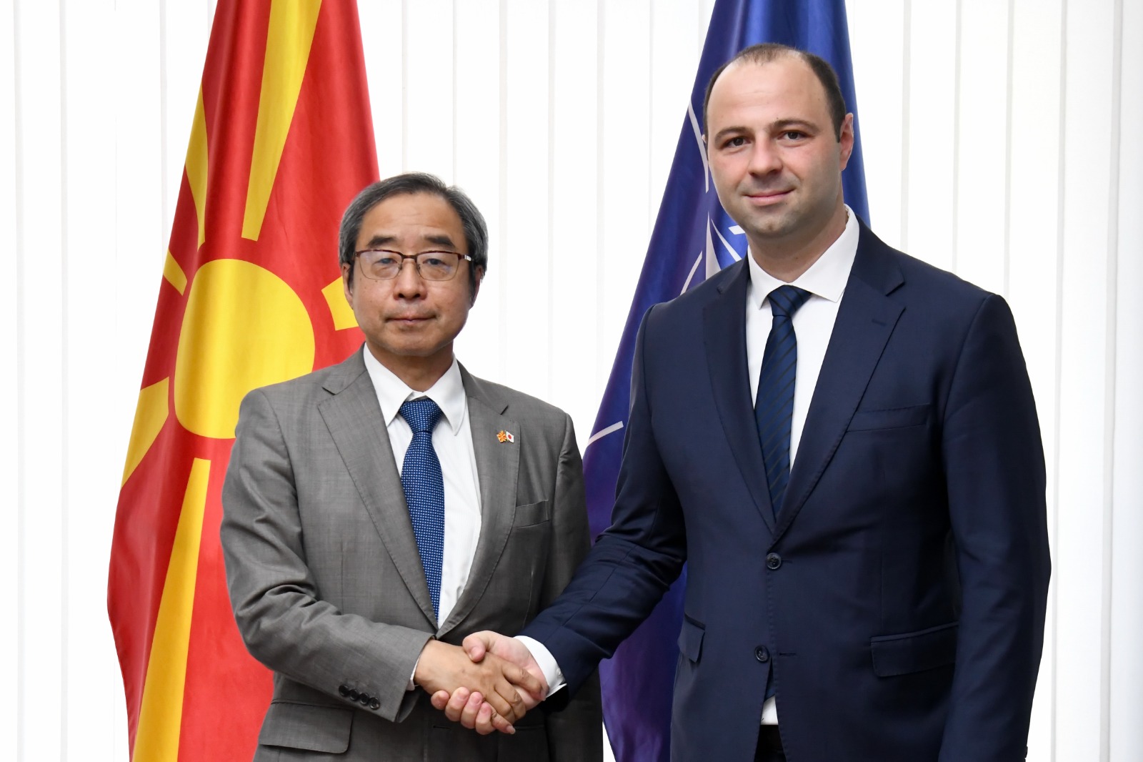 Средба на министерот Владо Мисајловски со амбасадорот на Јапонија, Н.Е. Казуја Оцука