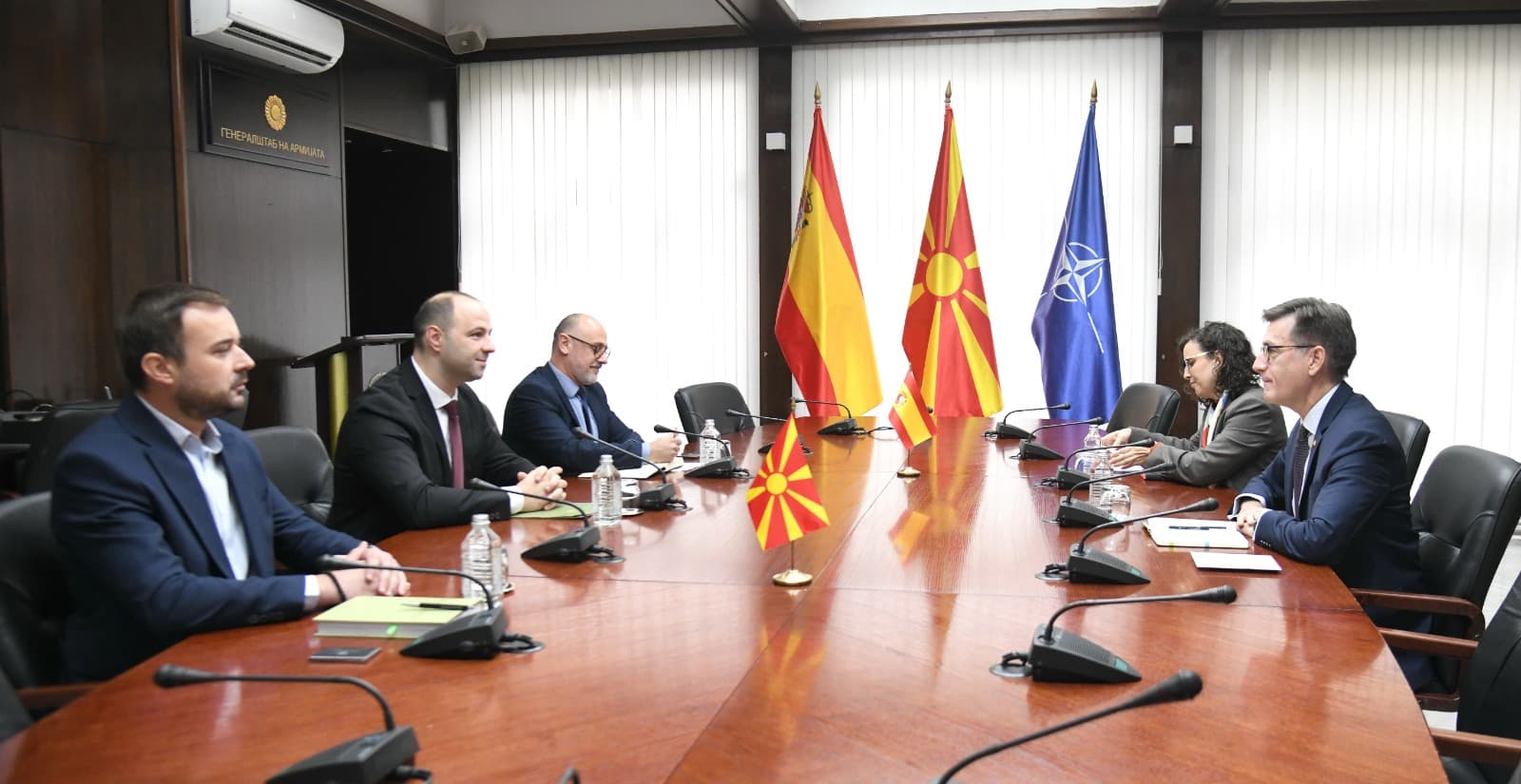 Средба на министерот Владо Мисајловски со амбасадорот на Кралството Шпанија Н.Е. Рафаел Сориано Ортиз