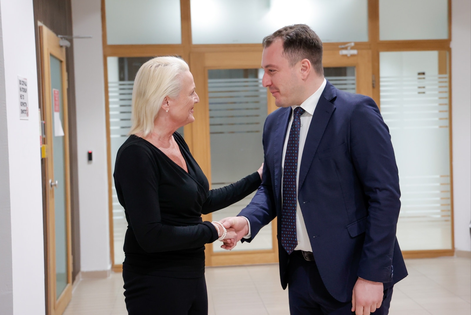 Meeting of the Minister of Digital Transformation, Stefan Andonovski with the US Ambassador, H.E. Angela P. Ageler