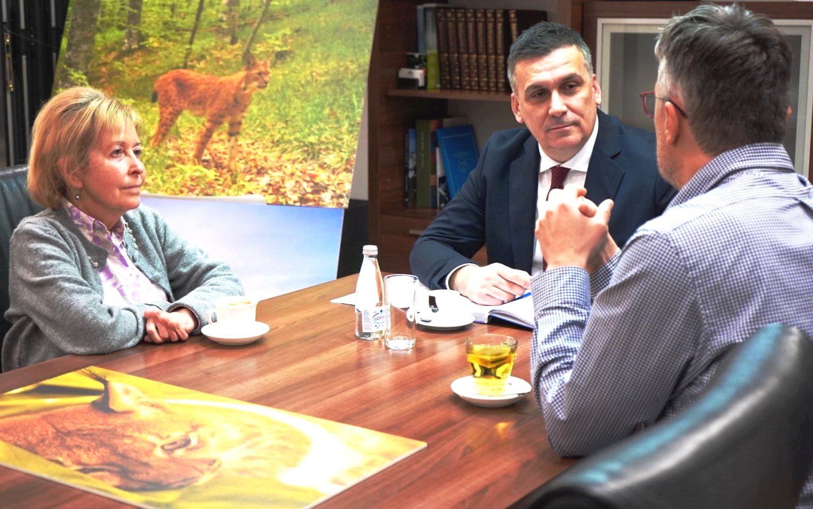 Средба на Хоџа со МЕД: Балканскиот рис не познава граници, потребна е силна регионална заштита  