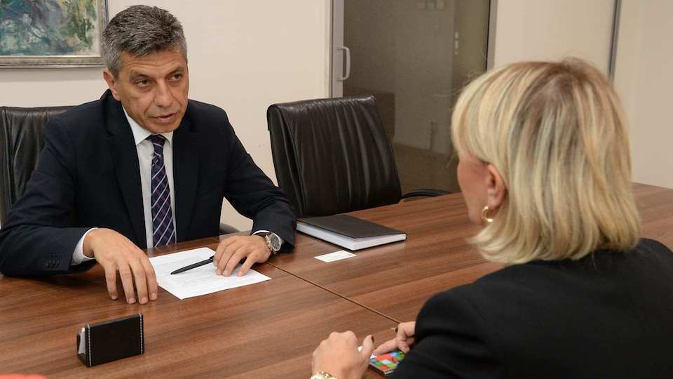 Средба со амбасадорката на Хрватска Нивес Тигањ