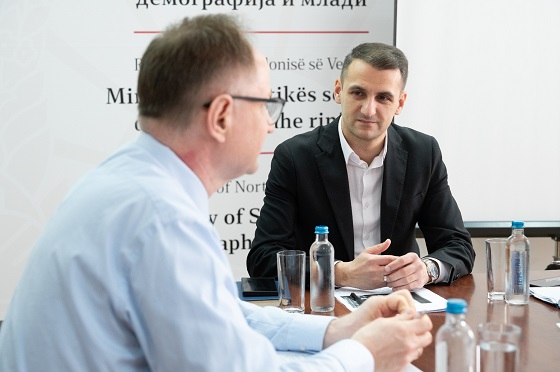 Средба Велковски- Фугер : Бездомништвото е предизвик на кој посветено ќе работиме идниот период