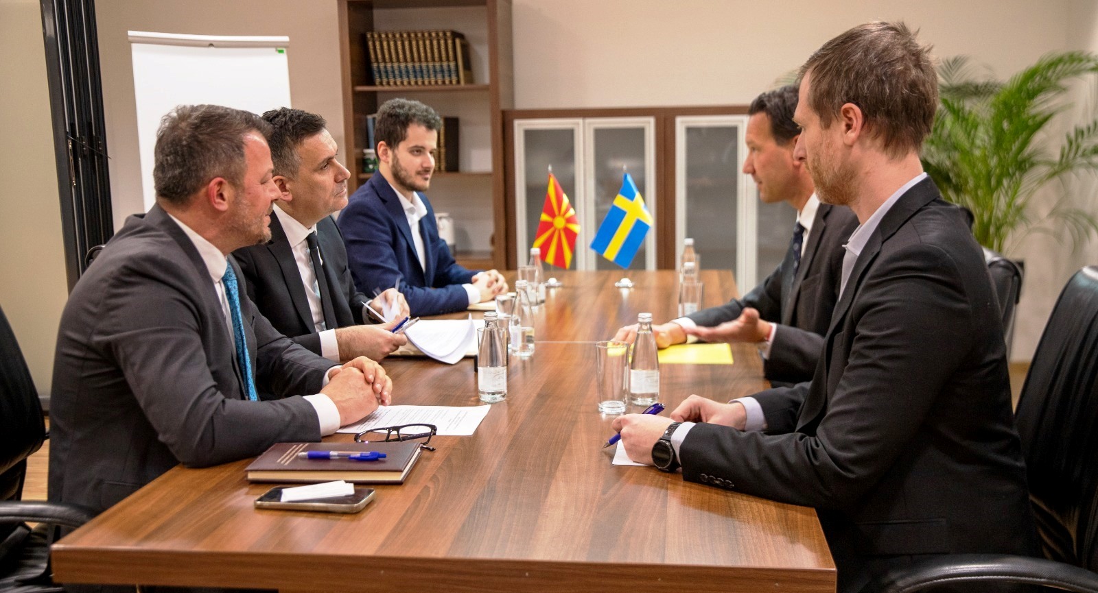 Средба Хоџа – Солстром: Шведска – клучен партнер во еколошките реформи