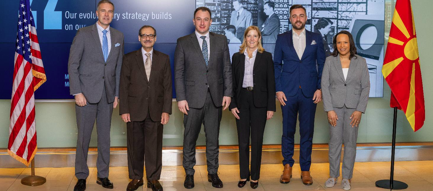 Средби со технолошки лидери на Андоновски на почетокот на посетата на САД