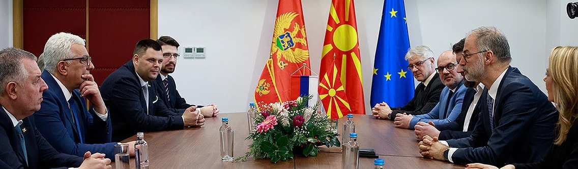 Стоилковиќ оствари средба со претседателот на Собранието на Република Црна Гора, Мандиќ