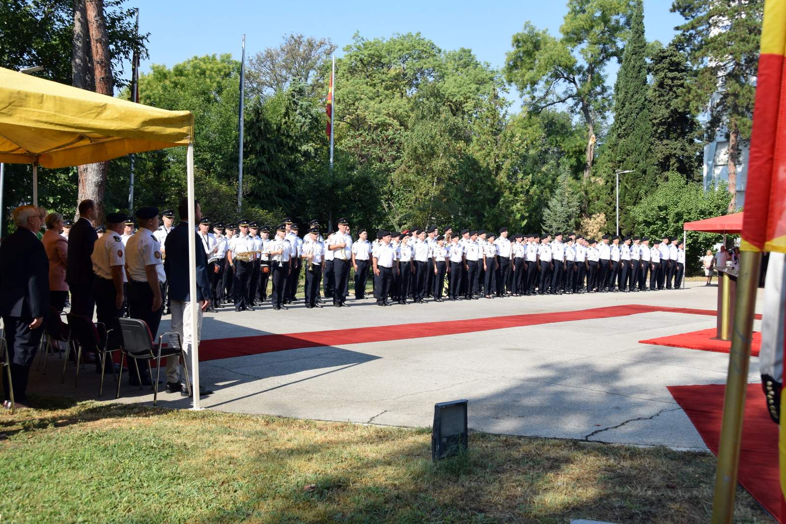 Свечен собир на вработените во Министерството за одбрана и Генералштабот по повод Денот на Армијата