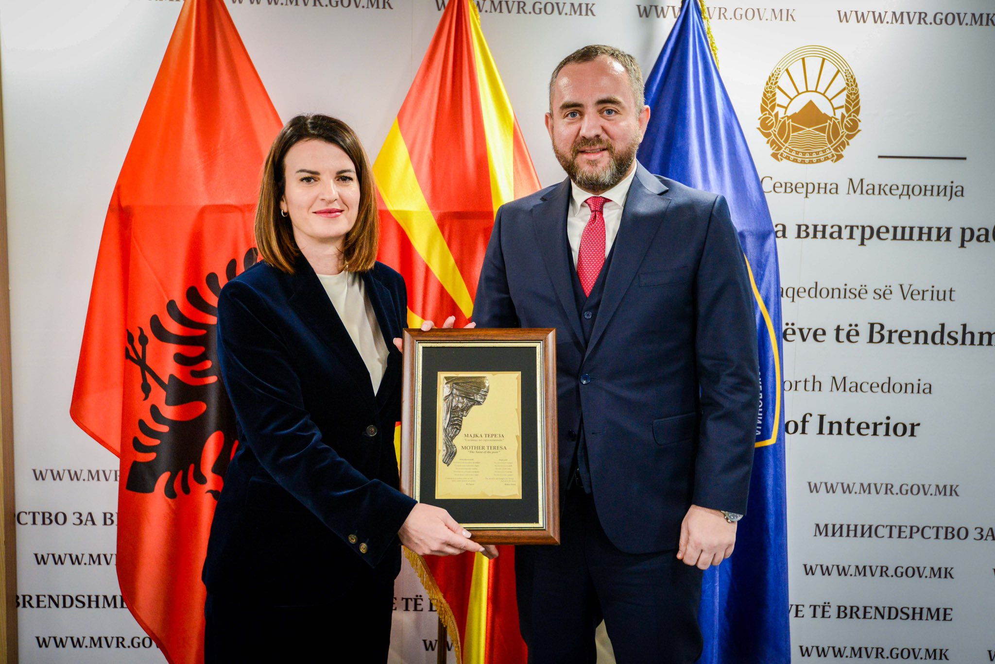 Toshkovski – Koçiu: Forcim i bashkëpunimit dypalësh, sistem One Stop edhe me Shqipërinë dhe Qendër e re për Bashkëpunim Policor dhe Doganor