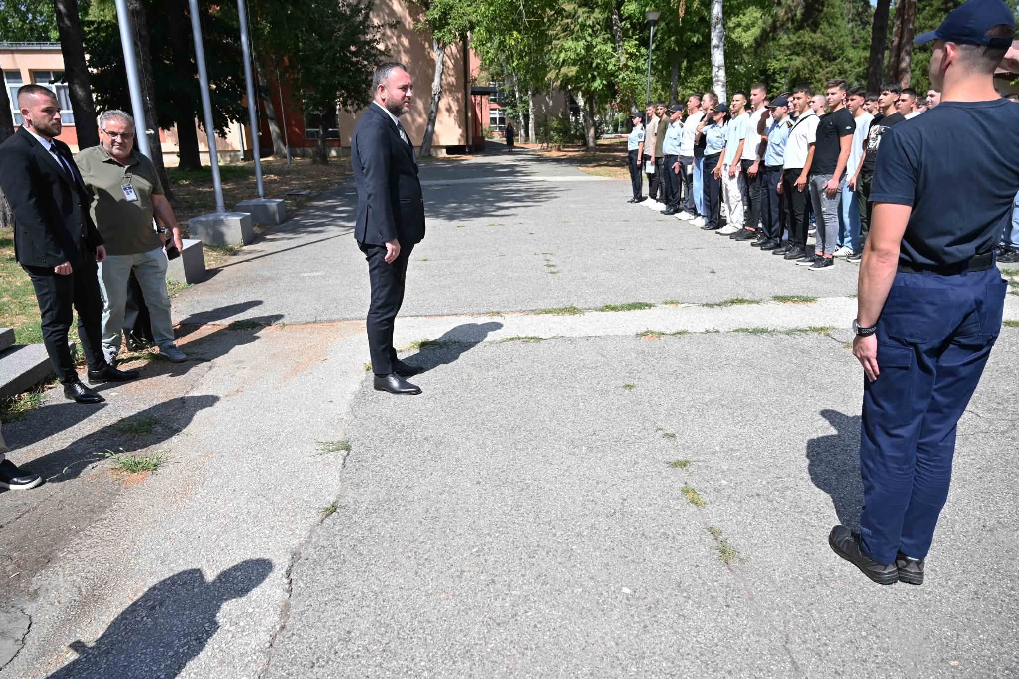Тошковски: Конечно после 30 години од последниот упис, ќе имаме нова генерација на идни полициски службеници со Средно полициско училиште