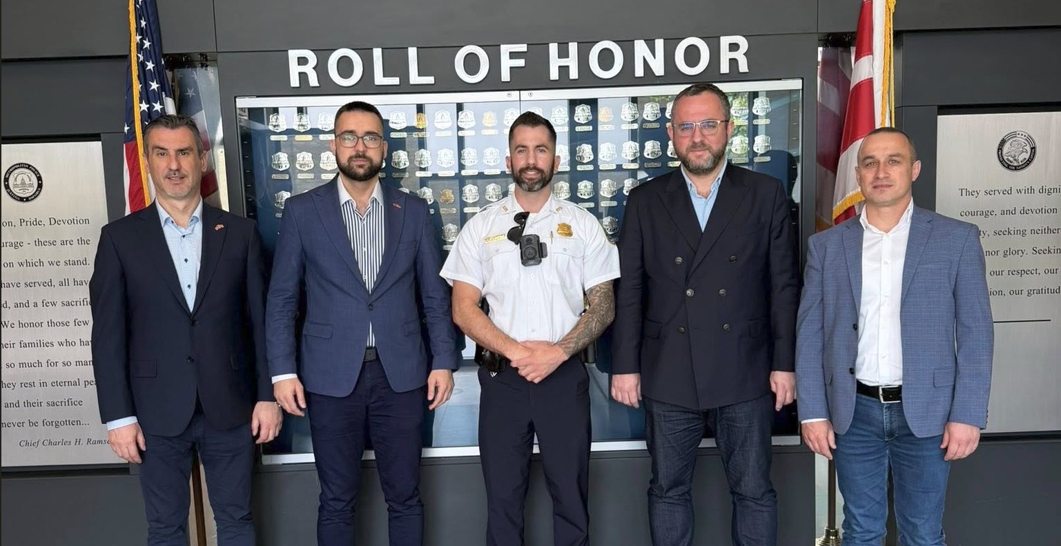 Тошковски со високи претставници на американските безбедносни служби: Интензивирана соработка меѓу МВР и американските безбедносни институции