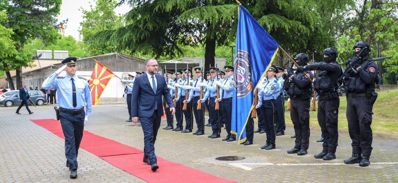 Тошковски за денот на македонската полиција: Модернизација, реформи и бескомпромисна борба против криминалот, градиме модерна и професионална европска полиција