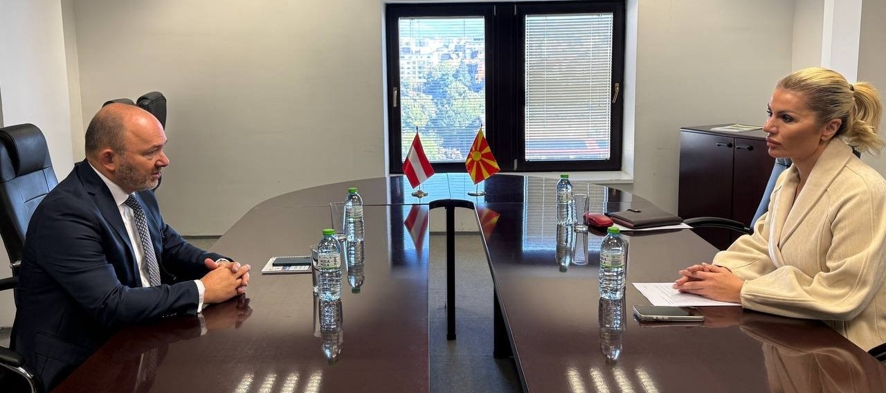 Трајков: Со Австрија споделуваме силна посветеност кон европската интеграција и реформскиот процес