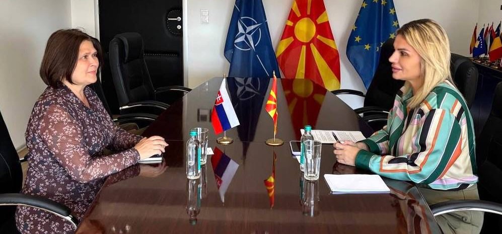 Трајков-Хрицова: Словачка е силен поддржувач на Северна Македонија на европскиот пат 