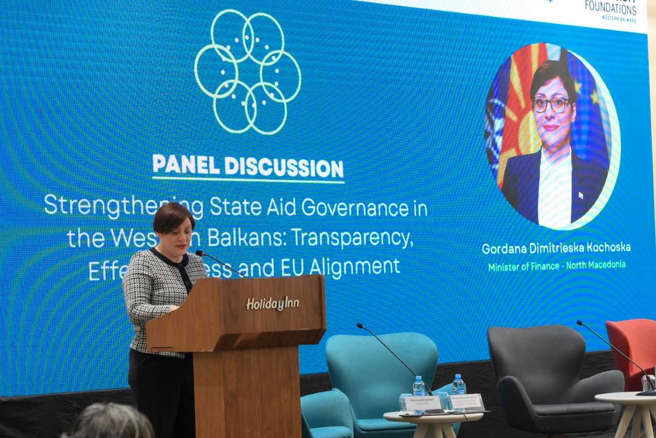 Димитриеска-Кочоска: Транспарентната и таргетирана државна помош е клуч за конкурентна економија