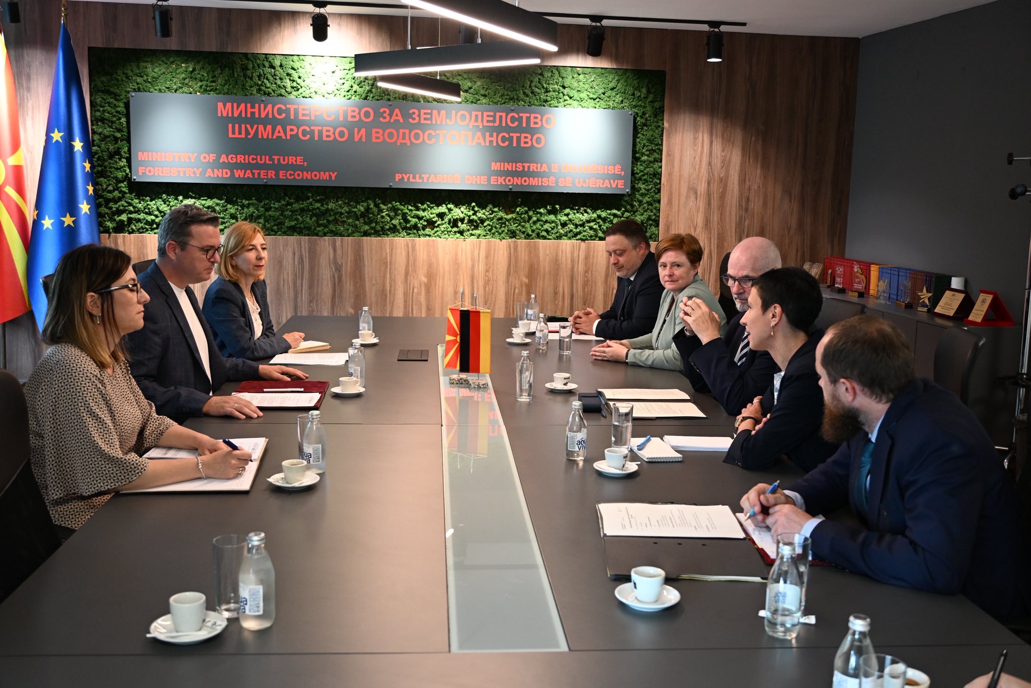 Трипуновски: Германија е еден од позначајните партнери во меѓународната трговија и пласманот на земјоделски производи и преработки