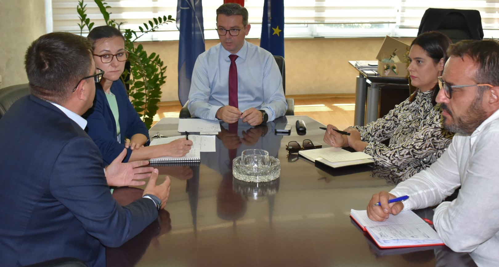 Трипуновски на средба со Марко Обрадовиќ, директор на Стопанската комора на Србија