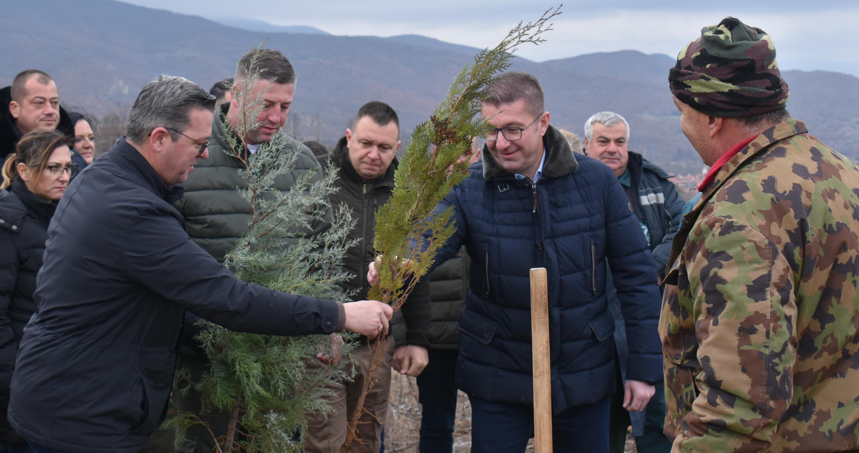 Трипуновски од Делчево: Со денешното пошумување беше опфатена поголема површина, Македонија заслужува зелени површини