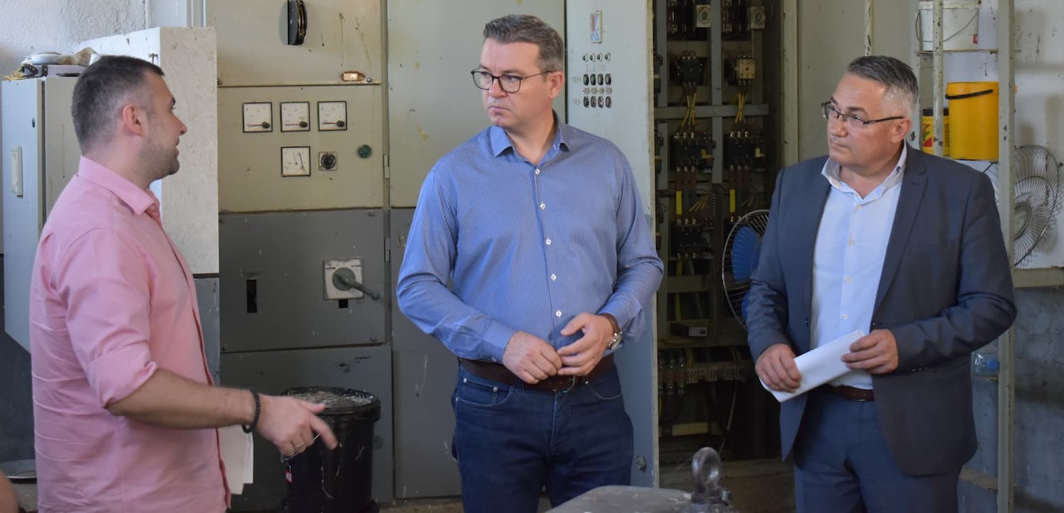 Трипуновски: Пумпната станица Таор е во катастрофална состојба, наш приоритет е модернизација на земјоделството и водостопанството во Македонија