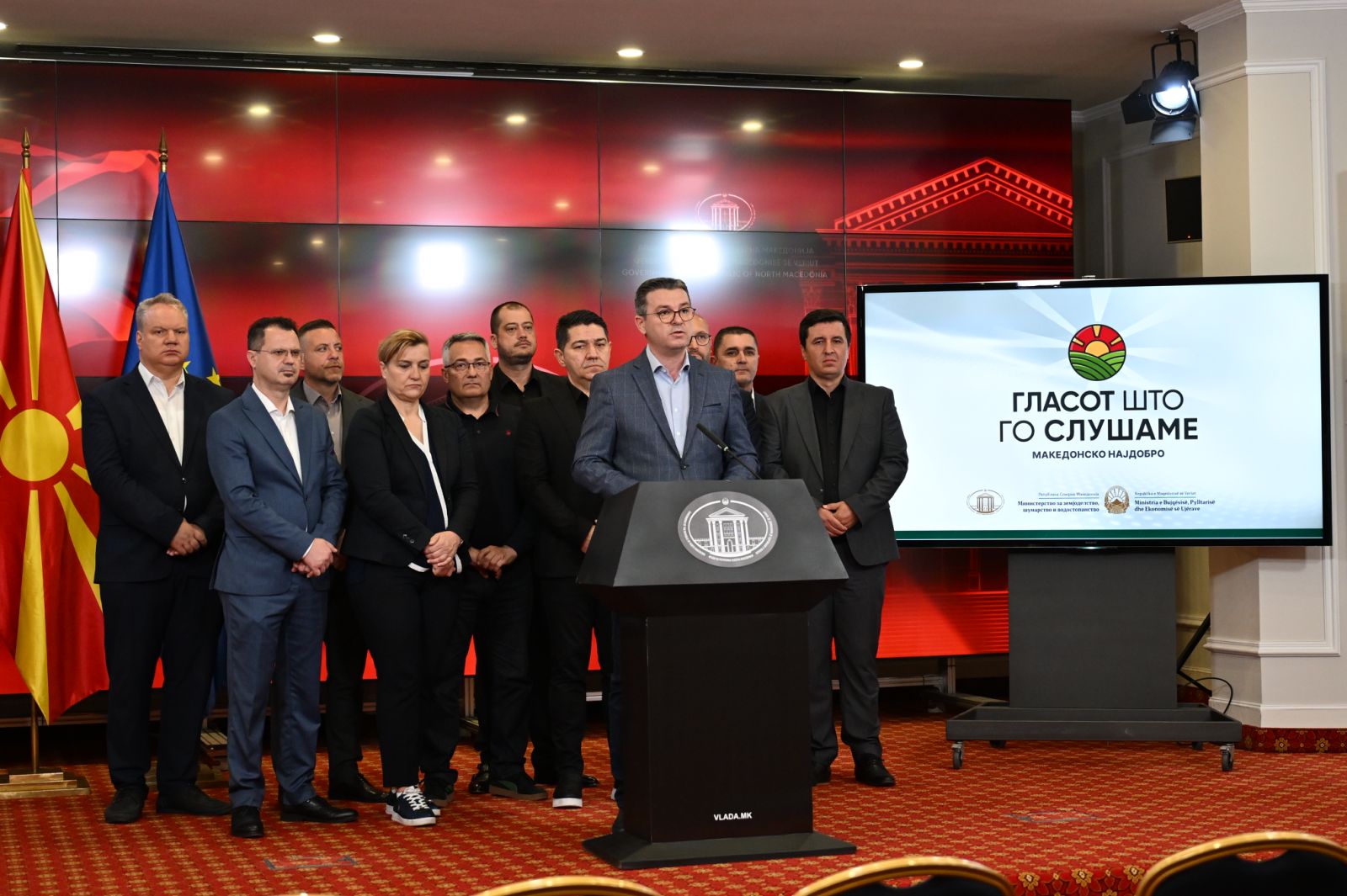 Трипуновски: Започнува кампањата „Гласот што го слушаме - македонско најдобро“, ќе посетиме над 30 општини и 120 населени места