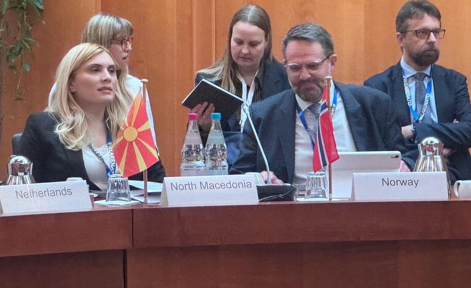 Учество на ДСЕК Елена Кузмановска Биондиќ на 20-тата НАТО конференција за контрола на оружјето за масовно уништување, разоружување и непролиферација во Берлин, СР Германија