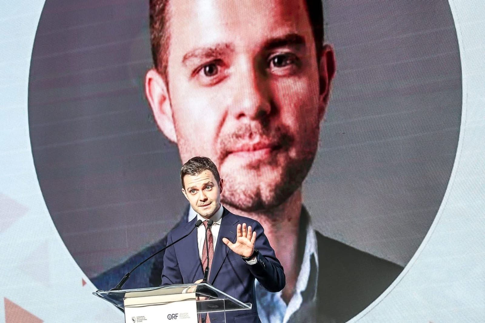 Учество на министерот Муцунски на меѓународната конференција „Budapest Global Dialogue 2025“ во Будимпешта, Унгарија