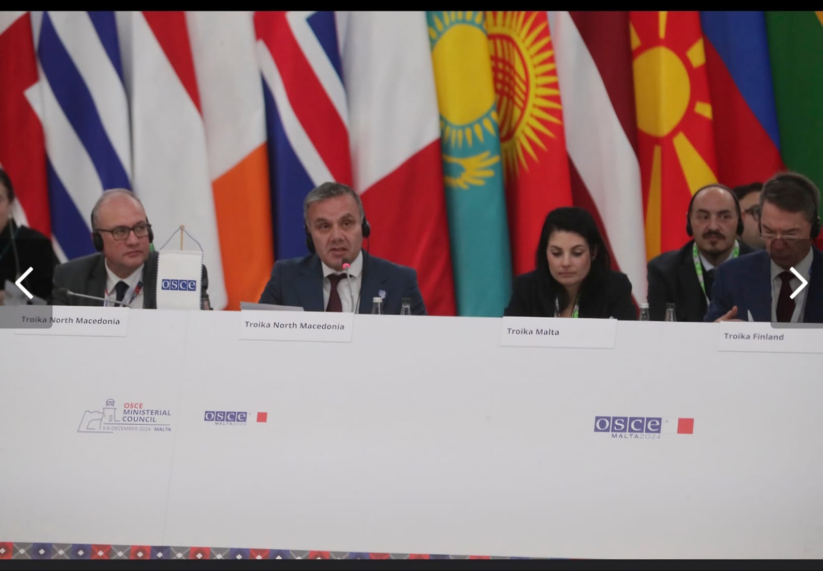 Учество на Заменик министерот за надворешни работи и надворешна трговија Зоран Димитровски на 31-от состанок на Министерскиот совет на ОБСЕ