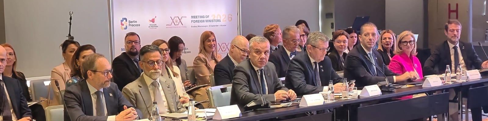 УЧЕСТВО НА ЗАМЕНИК МИНИСТЕРОТ ЗА НАДВОРЕШНИ РАБОТИ И НАДВОРЕШНА ТРГОВИЈА ЗОРАН ДИМИТРОВСКИ НА СОСТАНОКОТ НА МИНИСТРИТЕ ЗА НАДВОРЕШНИ РАБОТИ ВО РАМКИ НА БЕРЛИНСКИОТ ПРОЦЕС